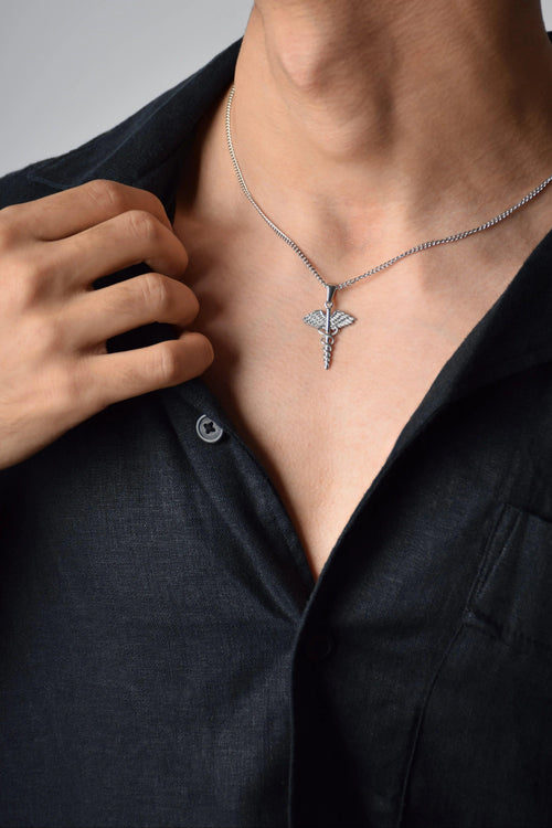 Caduceus Necklace - ZORYS